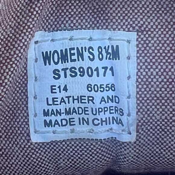 Sperry Women's Size 8.5 M Hadley Floral Tapestry Leather Wedge Bootie Heels EUC - Picture 9 of 9